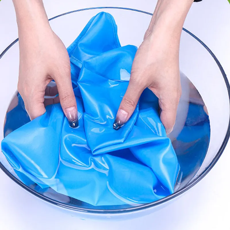 Solid Color Foldable Shopping Reusable Grocery Eco-Friendly Shoulder Handbag For Travel Supermarket Tote Bag_voghion.com