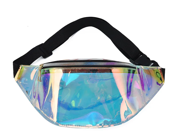 Waist Prsonality Dazzling Lasr Fanny Pack Watrproof Fashion Holographic Chst Bag Cross-Body Pockt Closur Coin_voghion.com