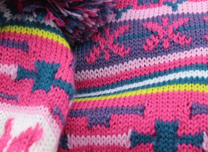 Žakard kape, komplet rokavic, tridelni šal, kapa, dvodelni otroški, zimske kape za dojenčke od 2 do 7 let_voghion.com