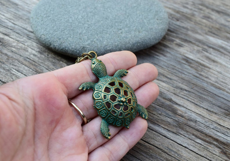 Education & Office Supplies Sparkling Turtle Key Ring_voghion.com