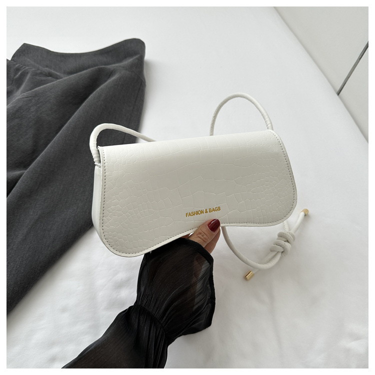 Stylish Pu Underarm Bag For Women Solid Colour Shoulder Handbag_voghion.com