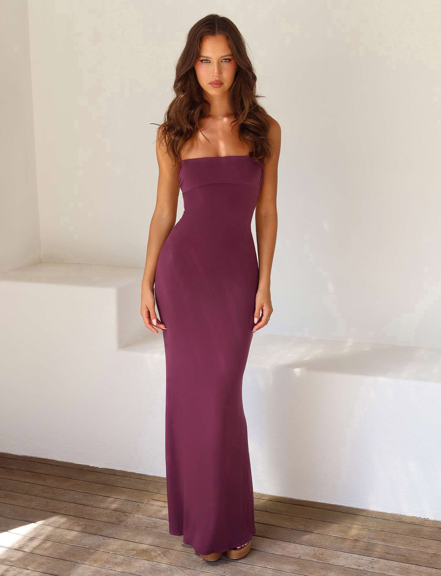 Women’s Clothing New Boutique Double Layer Anti Transparent Sexy Slim Backless Sling Solid Color Dress For Women