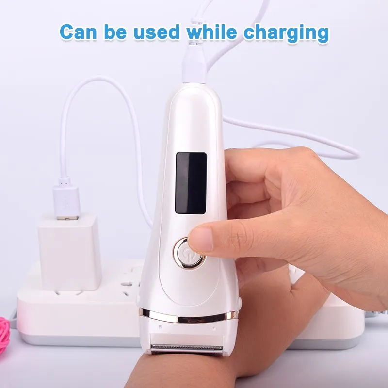 LCD Epilatör - Sakal Alma Cihazı｜USB Şarjlı｜Taşınabilir AB_voghion.com