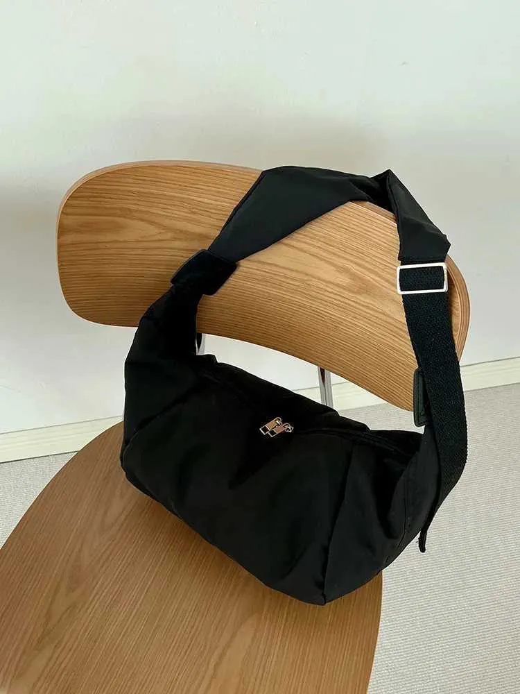 Crossbody Puszyste Płócienne Buty Duża Pojemność Casual Sportowa Torebka Damska Podróżna Szkoła Torba Listonoszka Y241109_voghion.com