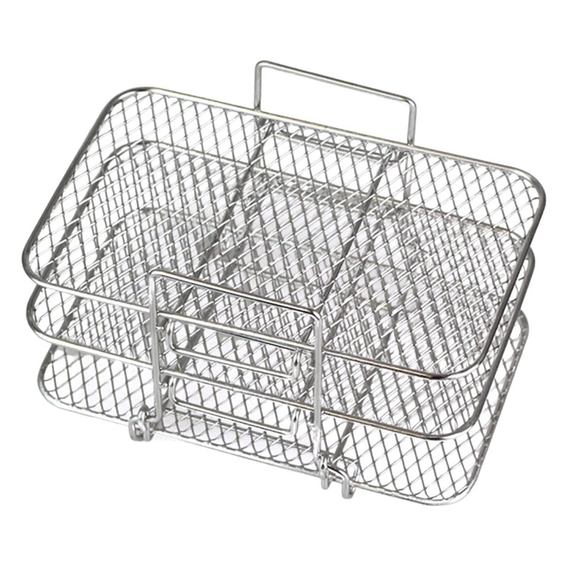 Griglia per friggitrice ad aria Griglia per essiccatore multistrato in acciaio inossidabile Griglia per cottura a vapore Griglia per arrosti Accessori per friggitrice ad aria Gadget da cucina_voghion.com