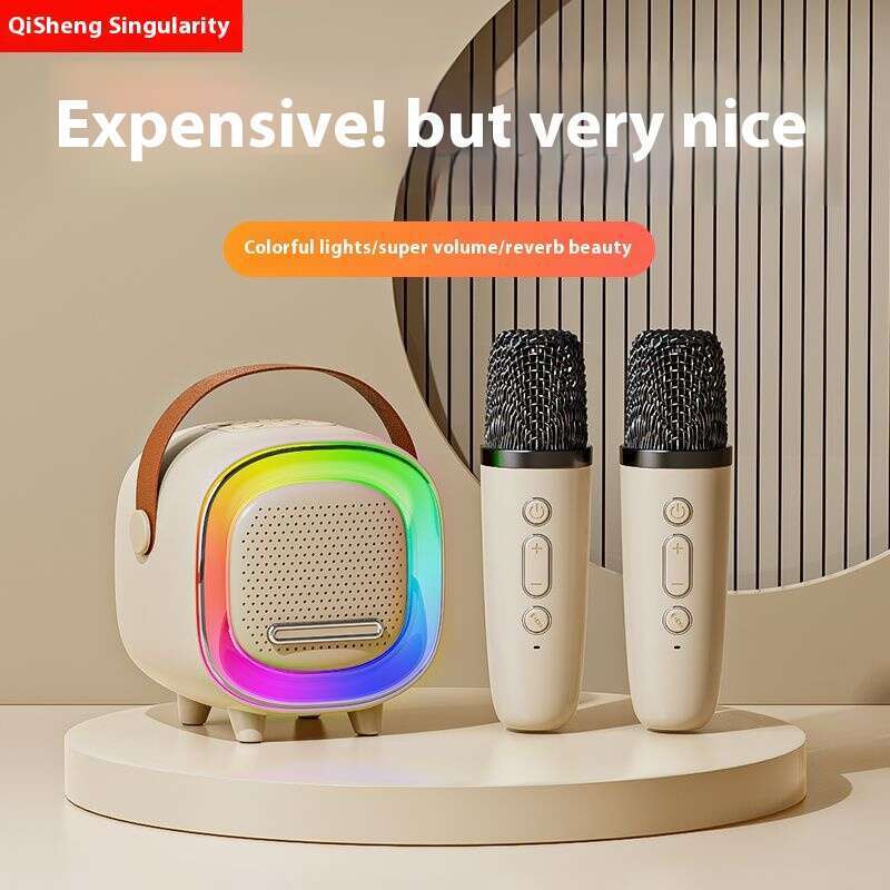 【 33000 de unități vândute în 30 de zile 】 2025 Dispozitiv karaoke nou, difuzor Bluetooth, microfon, audio, wireless all-in-one_voghion.com