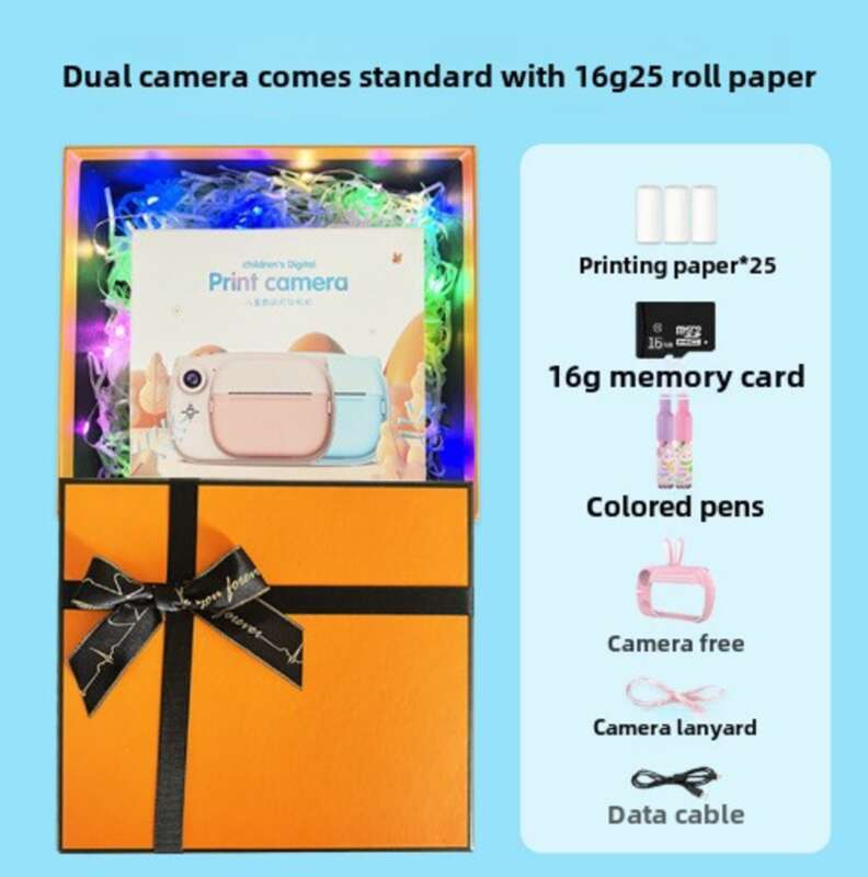 Mini-Digital-CCD-Studentenkamera kann Fotos aufnehmen, drucken, Kinder mitnehmen, tragbare Geschenke für Jungen und Mädchen_voghion.com