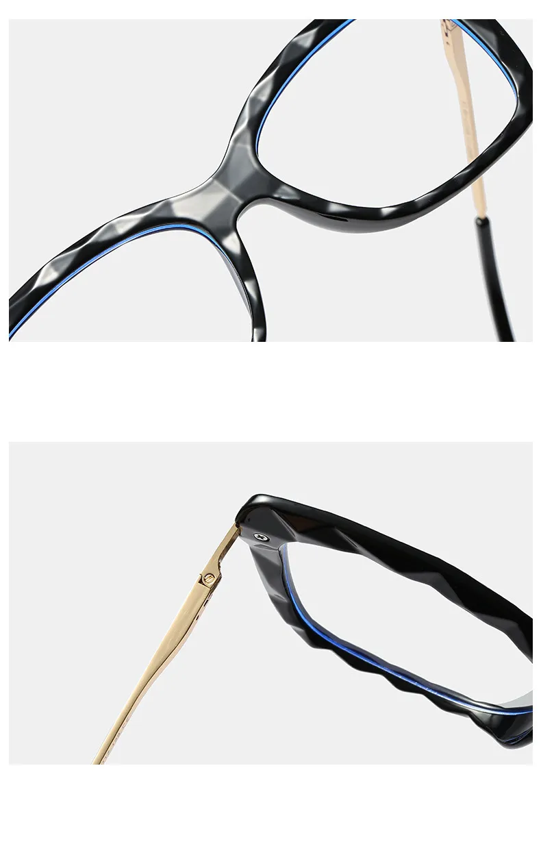 Sunglasses Female Reading Magnifying Glasses Transparent Square Frame Brand Designer Computer Anti-fatigue Presbyopia_voghion.com
