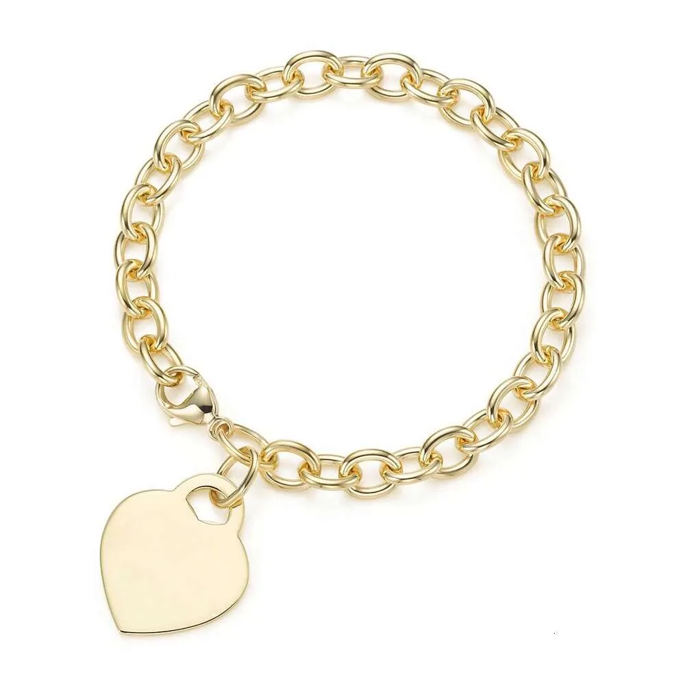 Goud S Sier Designer Dames ketting armbanden Slot hartvormige armband Sterling Hart met doos bd7_voghion.com