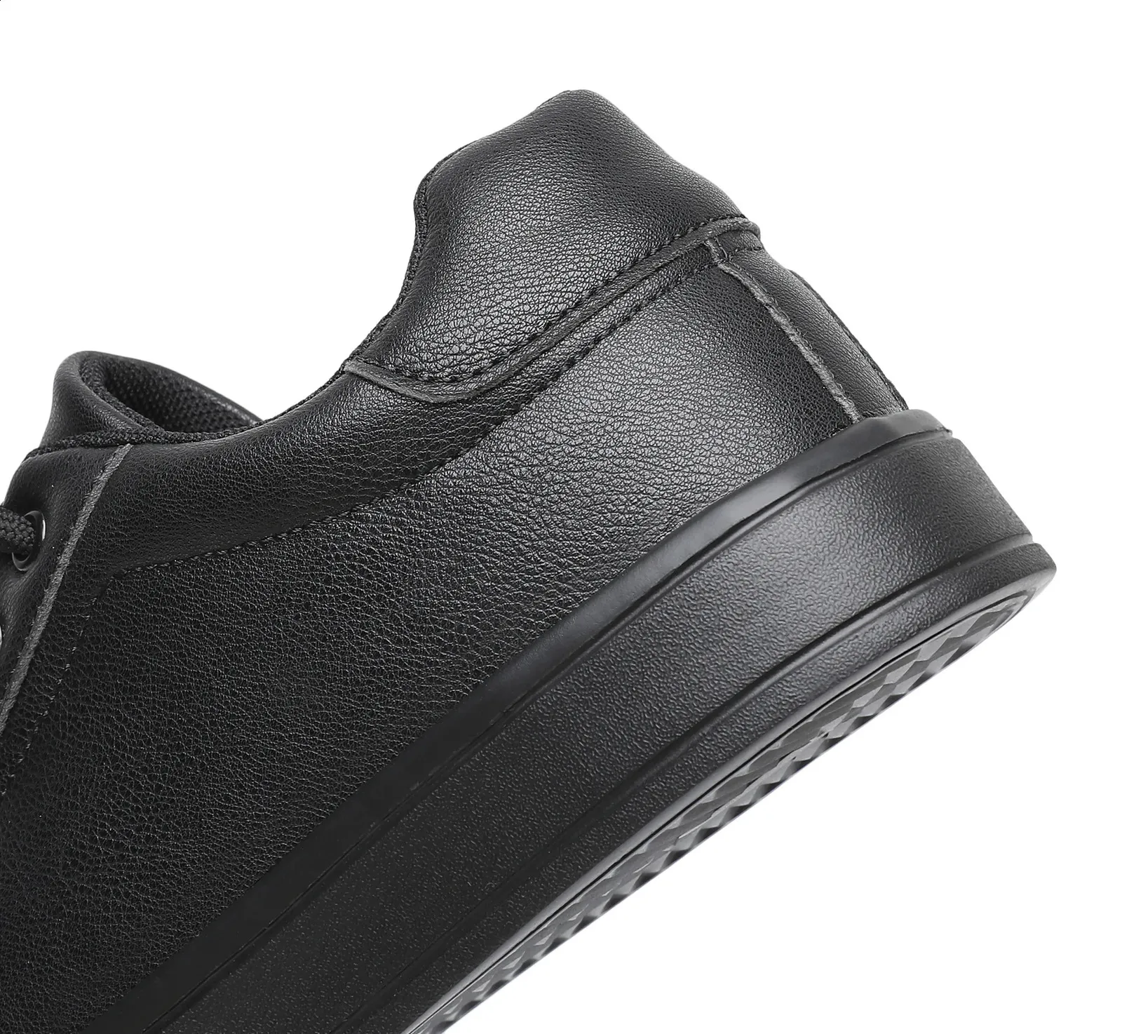 Tenis Mascuo 241105 - Zapatillas de deporte ligeras y cómodas para hombre, color blanco y negro, informales, para caminar_voghion.com