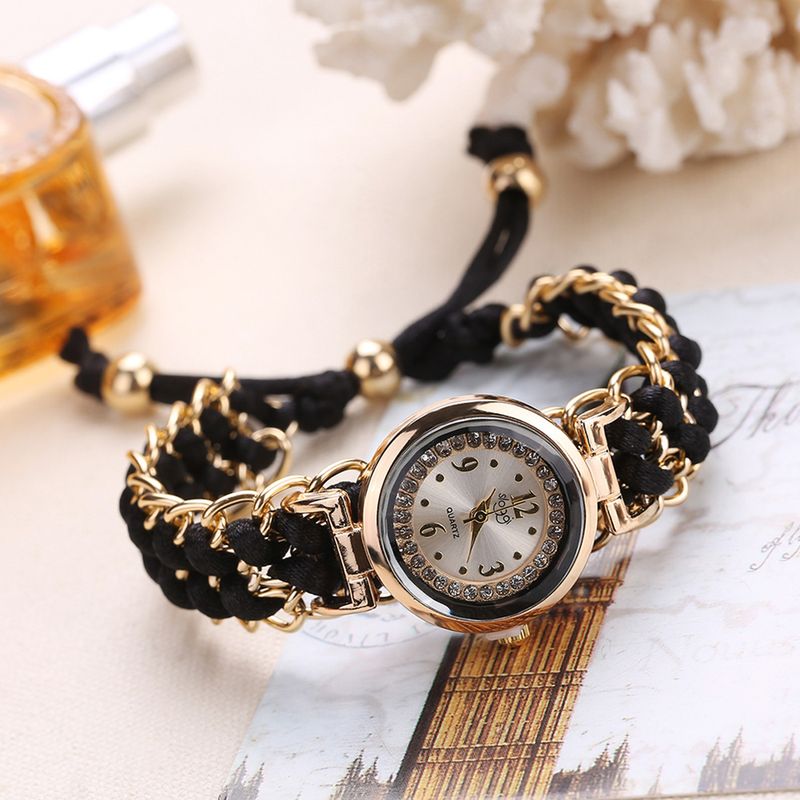 Yamaler Chronomat Elegant Design Easy to Read 10 Colors Women's Quartz Watch for Travel_voghion.com