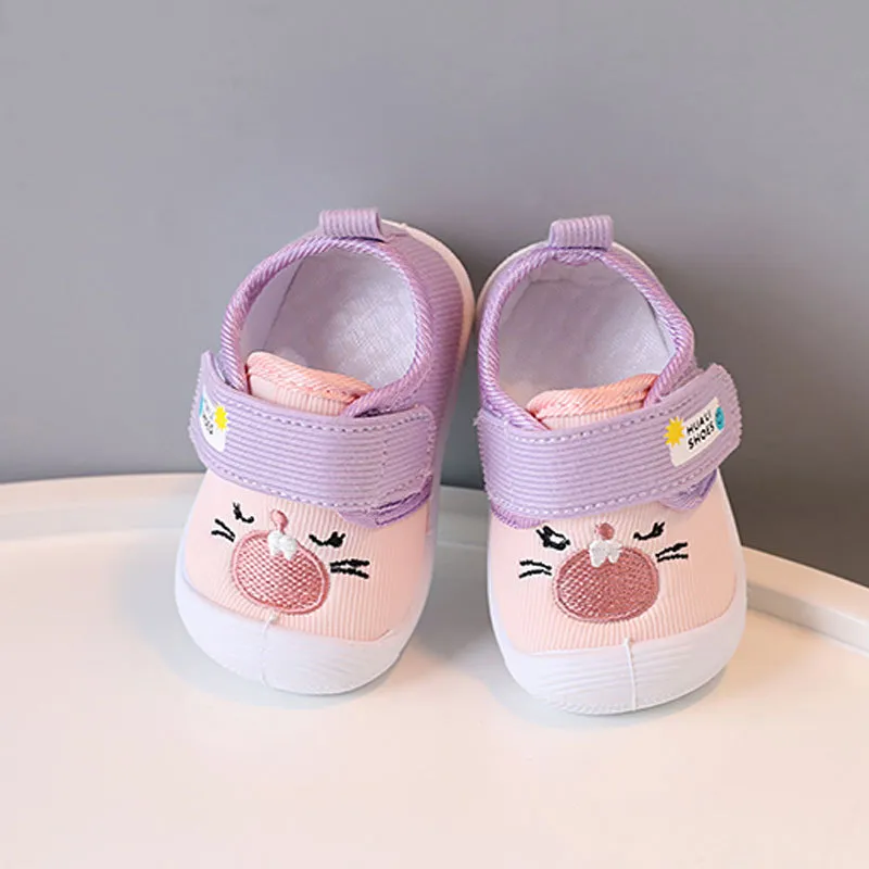 Infant 0-3 Years Old Baby First Walkers Spring Autumn Sneakers Toddler Anti Kicking Non-slip Soft Sole Squeaky Casual_desvips.com