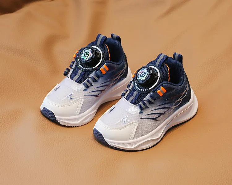 Toddler Sport Spring New Boy Basketball Rotating Buckle Kids Happysteps Fashion Girl Light Running Trainer Shoes Sizes_voghion.com