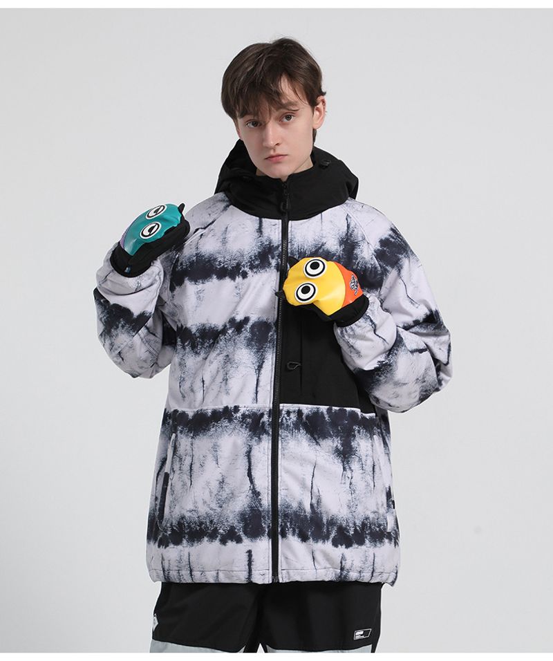 Snowsuit woman thickened warm double board with new star snowboard hoodie man_voghion.com