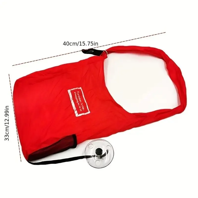 1pc Roll Up Foldable Travel Tote ReusableGrocery With Storage Box Portable Shopping Bag Food StorageBag_voghion.com
