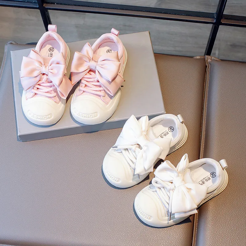 Meedercher Sport mat Päiperleksknäpp Kanner Klengkanner Rutschfest Déck Buedem Cutefeet Sneakers Kanner Klett a Schleif Casual_voghion.com