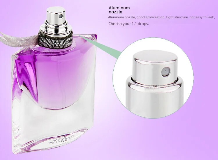 Perfume de alta gama con fragancia fresca y duradera para mujer de Genuine Flower._voghion.com