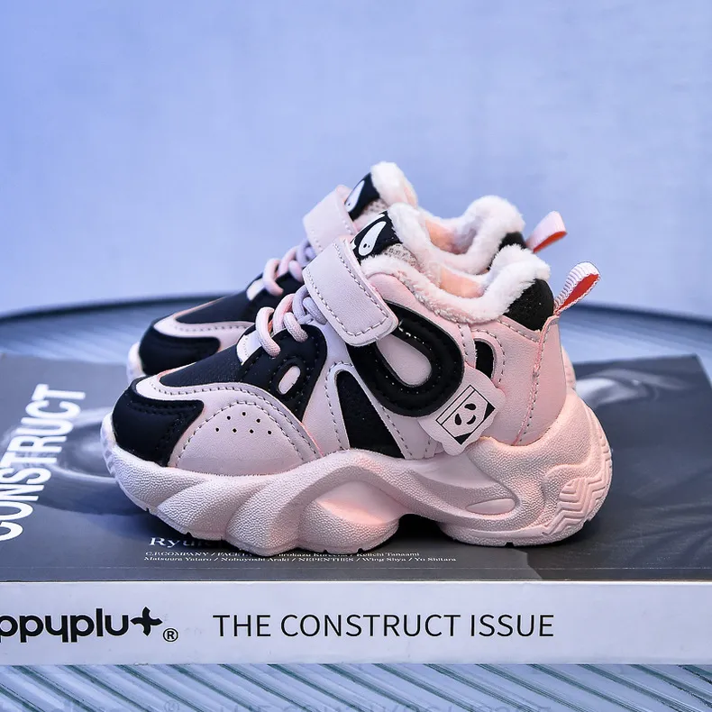 Toddler Running Sport Children Boy Kid Winter Plus Warm Sneakers Girl Casual Shoes Trainers sizes 21 - 30_voghion.com