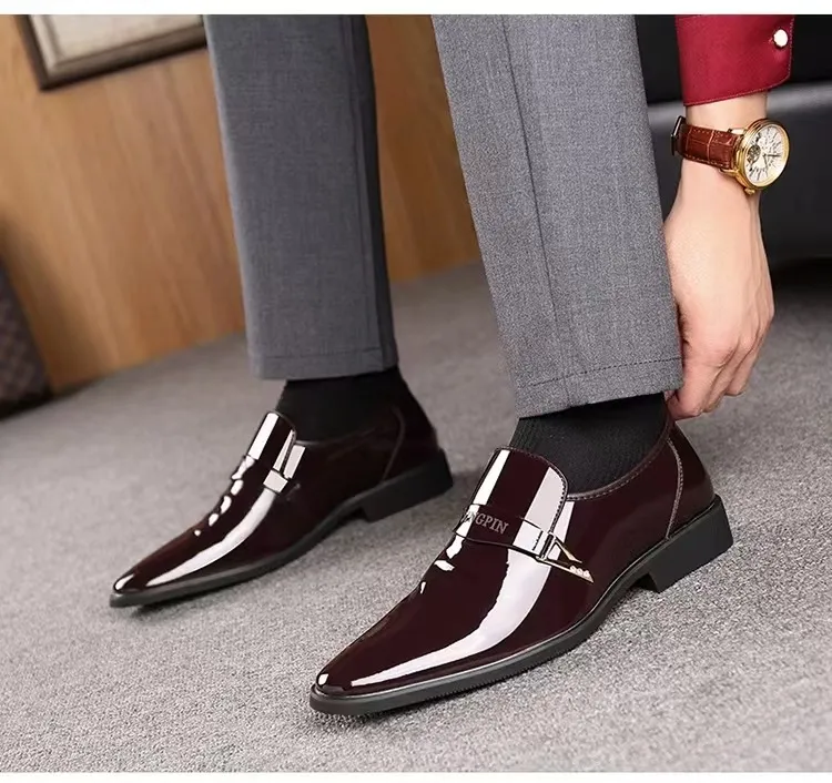 Herren Lackschuhe Für Business Und Formelle Anlässe Elegant_voghion.com
