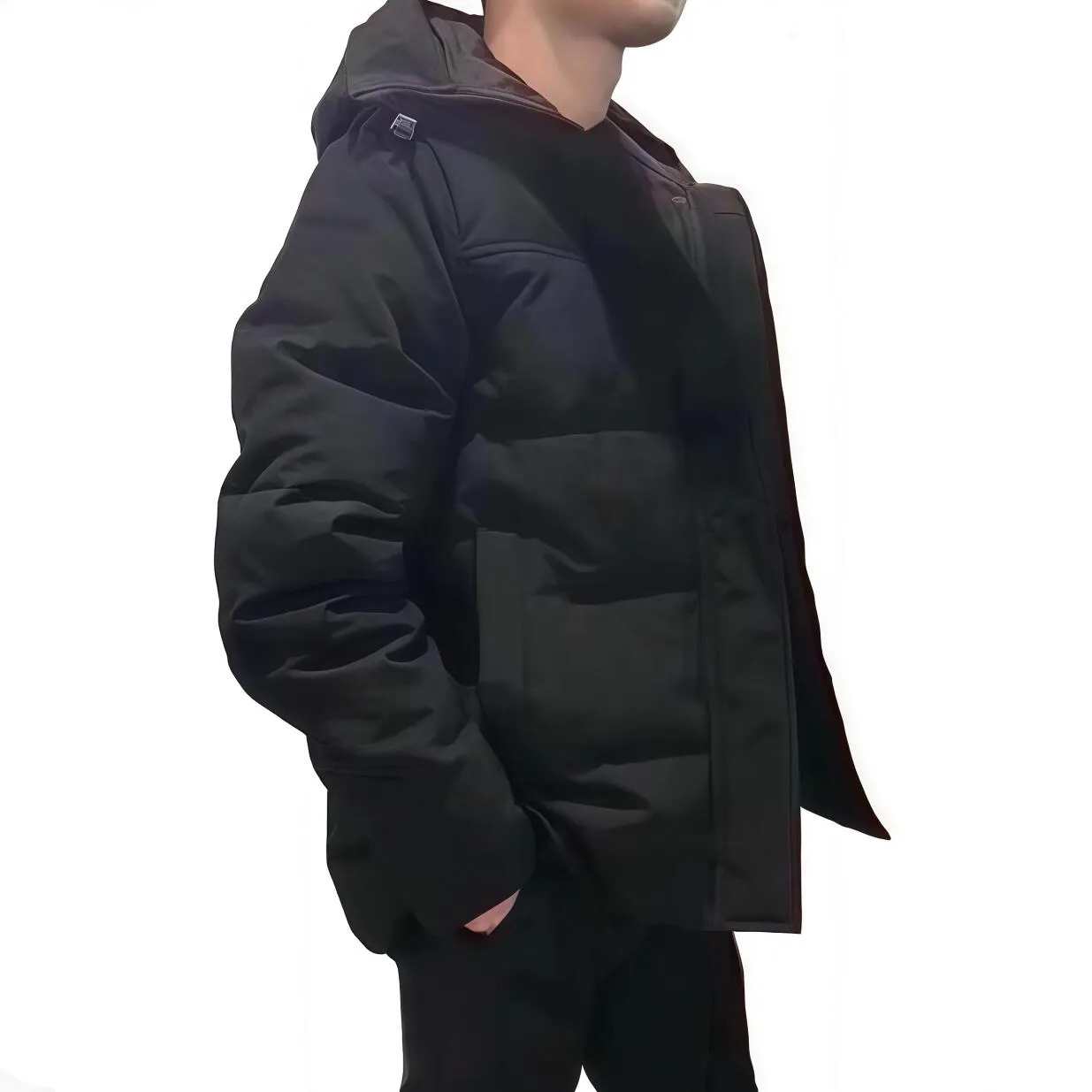 Piumino da uomo, parka, invernale, da uomo, da esterno, da strada, con cappuccio in pelliccia, cappotto caldo_voghion.com