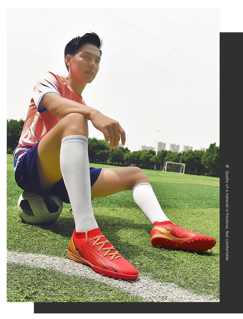 Männer Fussballschong Topqualitéit Fussballschong Turf Indoor Ultraleicht Training Rutschfest Futsal Hot Selling Héichqualitativ_voghion.com