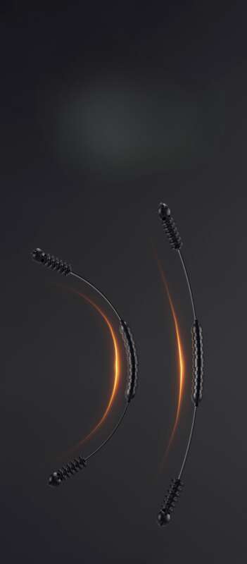 Ausgezeichneter Fitnesspartner! Flying Stone Elastic Rod, multifunktionales Tremor, macht das Armtraining noch herausragender_voghion.com