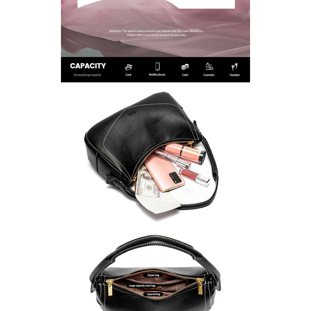 Borsa a mano alla moda classica retrò a forma di mezzaluna, borsa a tracolla da donna tinta unita per pendolari d'affari_voghion.com