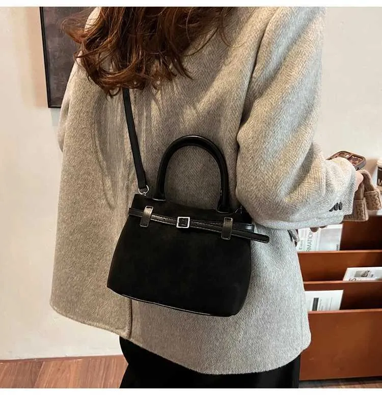 Borse firmate di marca, mini borsa a tracolla morbida e solida, da donna, casual, per pendolari, grande capacità, a secchiello, da donna, a spalla_voghion.com