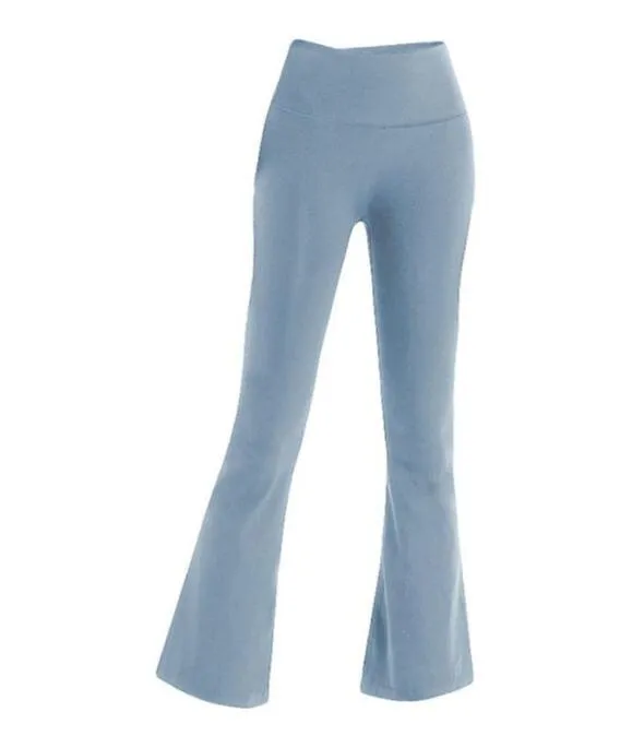 Nadrág Női Alkalmi Sport Kiszélesedő Groove Leggings Magas derekú Rugalmas Jóga Igazítás Ruhák Széles Lábas Futótánc Edzés_voghion.com