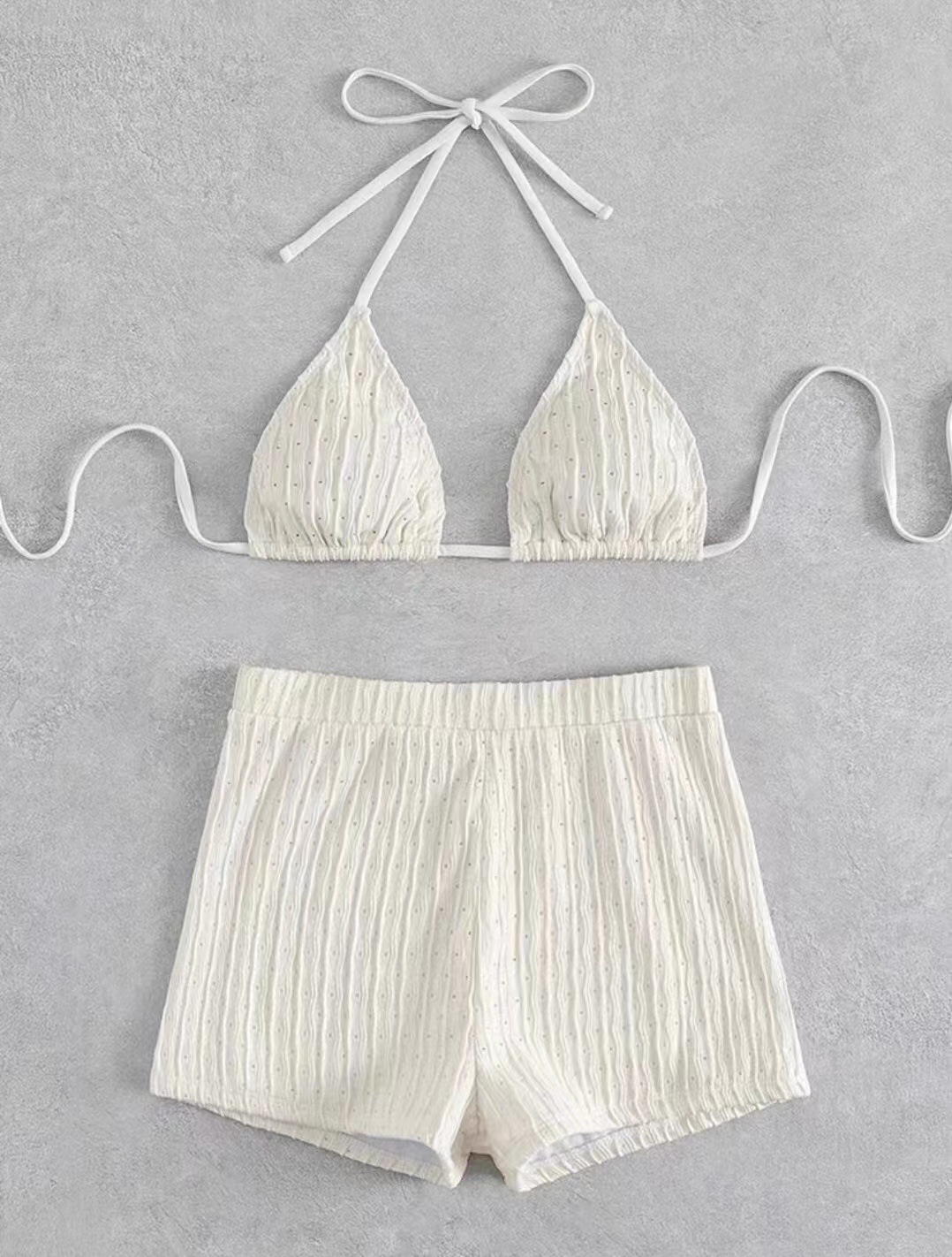 Női szexi, tiszta, magas derekú, hasított bikini, női egyrészes fürdőruha, gyártói tétel_voghion.com