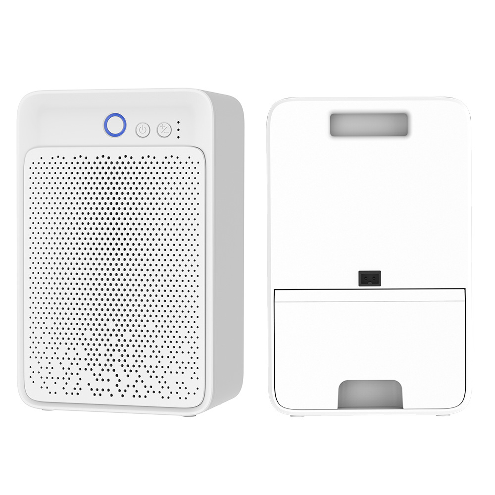 1000ML Wassertankkapazität Trockenmittel Kleiner Halbleiter-Luftentfeuchter A12 Tragbarer Lufttrockner für Zuhause_voghion.com