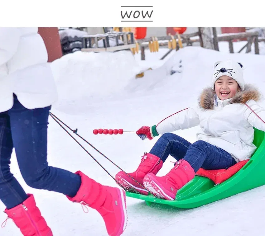 Bessere Qualität Weiße Damen-Winterschuhe Warmer Plüsch Mitte der Wade Wasserdichter Gummi Rutschfeste Plattform Schneestiefel Weiblich Plus Größe 42_voghion.com