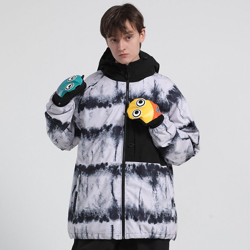 Snowsuit woman thickened warm double board with new star snowboard hoodie man_voghion.com