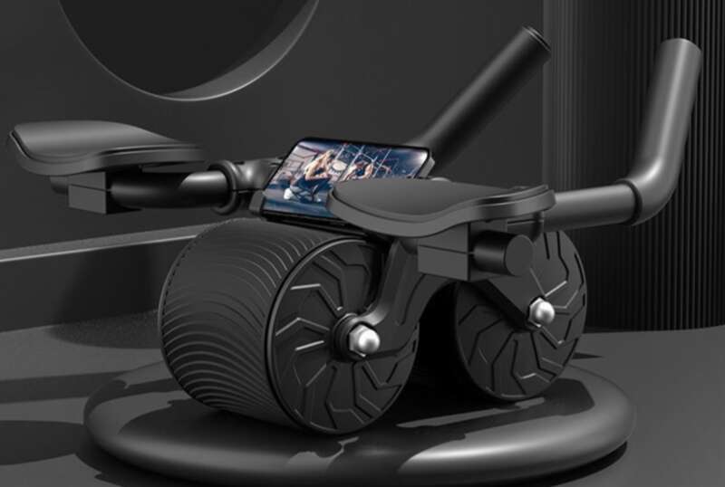 2025 New Type Of Healthy Men Women, Automatic Rebound Exercise For Muscles, Slimming Belly And Rolling Abdominal Wheel_voghion.com
