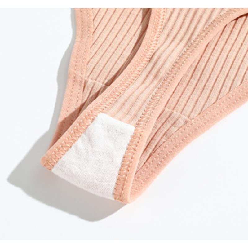 Sous-vêtements T-line pour filles, sexy et séduisants, strings filetés pour femmes, taille basse, respirant, pur coton_voghion.com