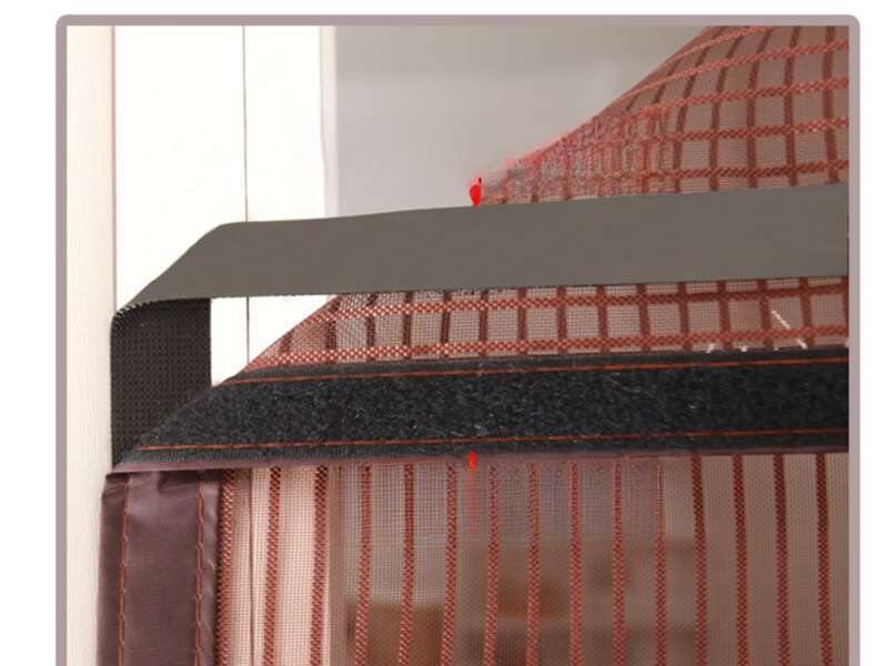 Velcro Anti-mosquito Self-adhesive Invisible Net Window, Magnetic Curtains, Home Curtains_voghion.com
