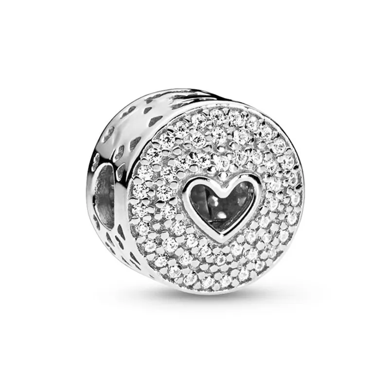 Nowe popularne Sterg Sier Hollow Love Mom Crown Charm Beads Wisiorek na bransoletkę Naszyjnik Damska Męska Biżuteria Moda_voghion.com