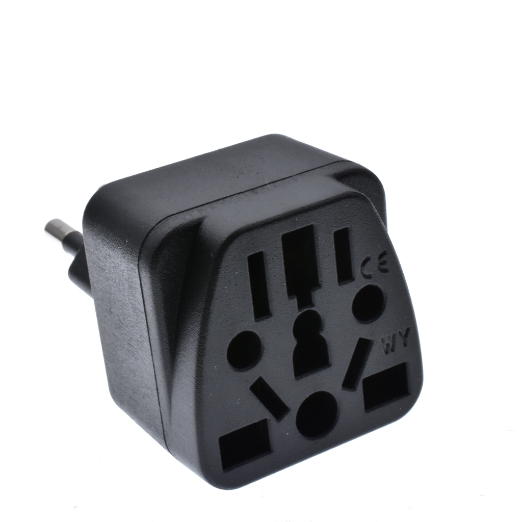 Universal-Steckeradapter für Brasilien, 3-polig, EU, Euro, AU, US, UK nach Brasilien, Reiseadapter, Netzkabel, Ladegerät, Steckdose_voghion.com