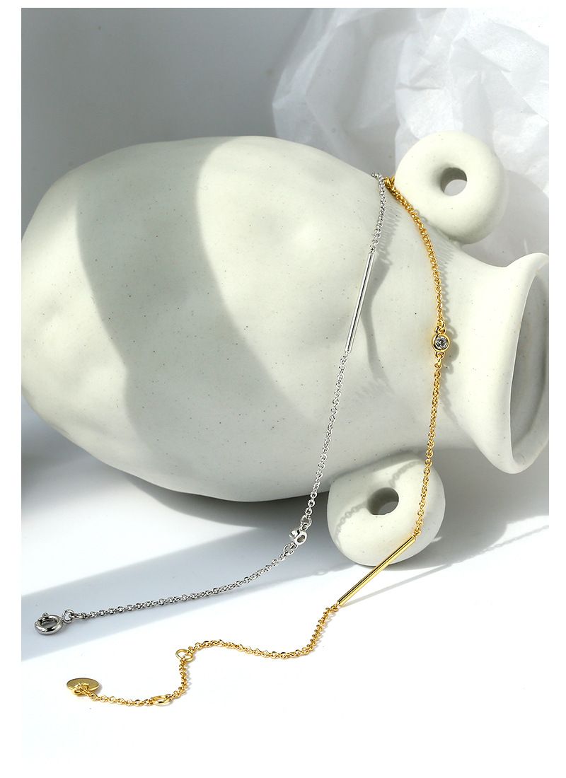 Vergoldetes Dia-einfaches Armband für Frauen Ins Cold Style Geometrischer Handschmuck_voghion.com