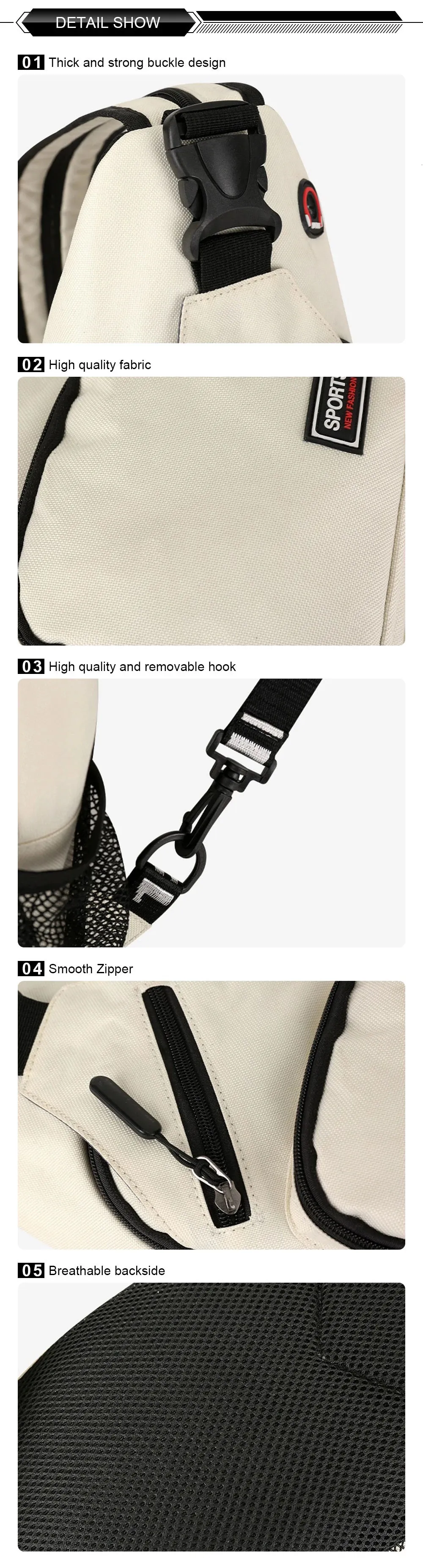 Polarshe Zaino da donna multifunzionale con spallaccio e foro per auricolari, borsa da lavoro per uomo, mini zaino da viaggio sportivo_voghion.com