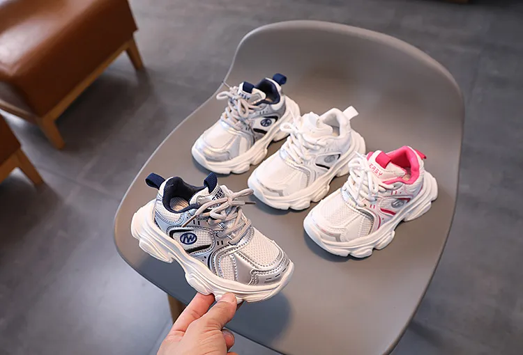 Scarpe da ginnastica per bambini piccoli, per ragazzi e ragazze, in rete, leggere, per esterni, Littlesprouts Kids Sport Running, antiscivolo, per bambini_voghion.com