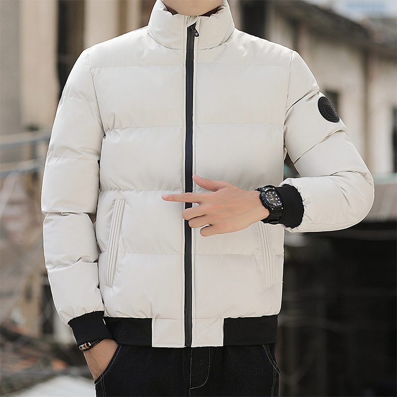 Teenage Clothing head cotton jacket cotton coat casual cotton jacket men's cotton jacket stand collar coat