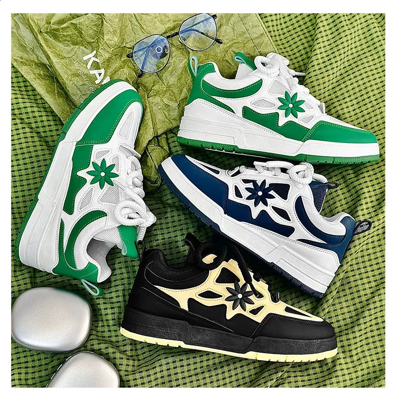 High Quality Running For Men Breathable Sport Shoes Skateboard Comfy Male Footwear Chunky Casual Sneakers Tenis_voghion.com