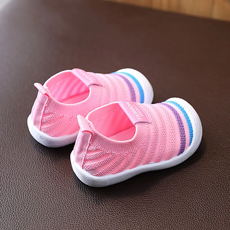 Scarpine primi passi per bimbi in maglia per interno esterno_voghion.com