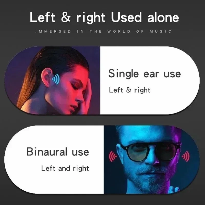 T75 Bone Conduction Wireless Headphones – Bluetooth 5.3, HiFi, Waterproof_voghion.com