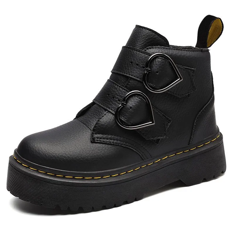 2024 Martins støvler Designer Boot Martin Herre Dame Sneakers Trippel Svart Hvit Klassisk Ankel Korte Støvletter Vinter Snø_voghion.com