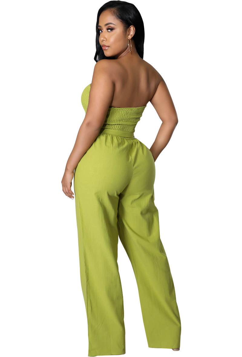 Women's Summer Jumpsuit Casual Solid Colour Bra Style Bodysuit_voghion.com