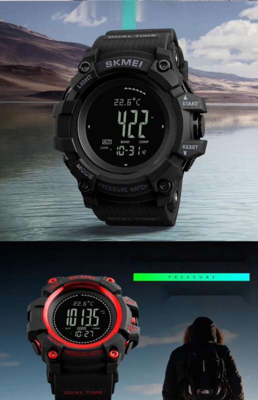 2024 New Outdoor Electronic Watch Compass Tactical Military Training Special Athlete Running Waterproof Student_voghion.com