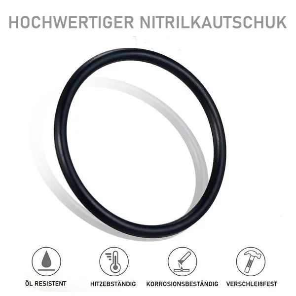 419 Stück O-Ring-Dichtung aus Nitrilkautschuk für Kunststoffboxen_voghion.com