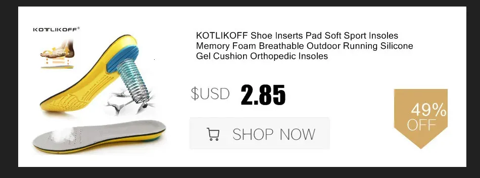Running Sport Orthopedic Insoles Shock Absorbant Pads Sole Pad Shoes Insert Foot Care For Plantar Fasciitis 250114_desvips.com